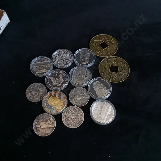 ARRAY OF COLLECTIBLE COINS