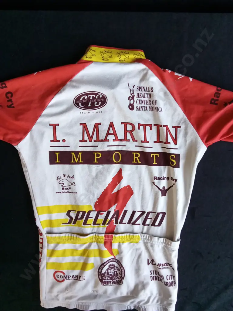 I. MARTIN CYCLING JERSEY Image 1++