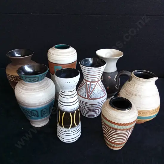 SET OF VINTAGE GERMAN CERAMICS