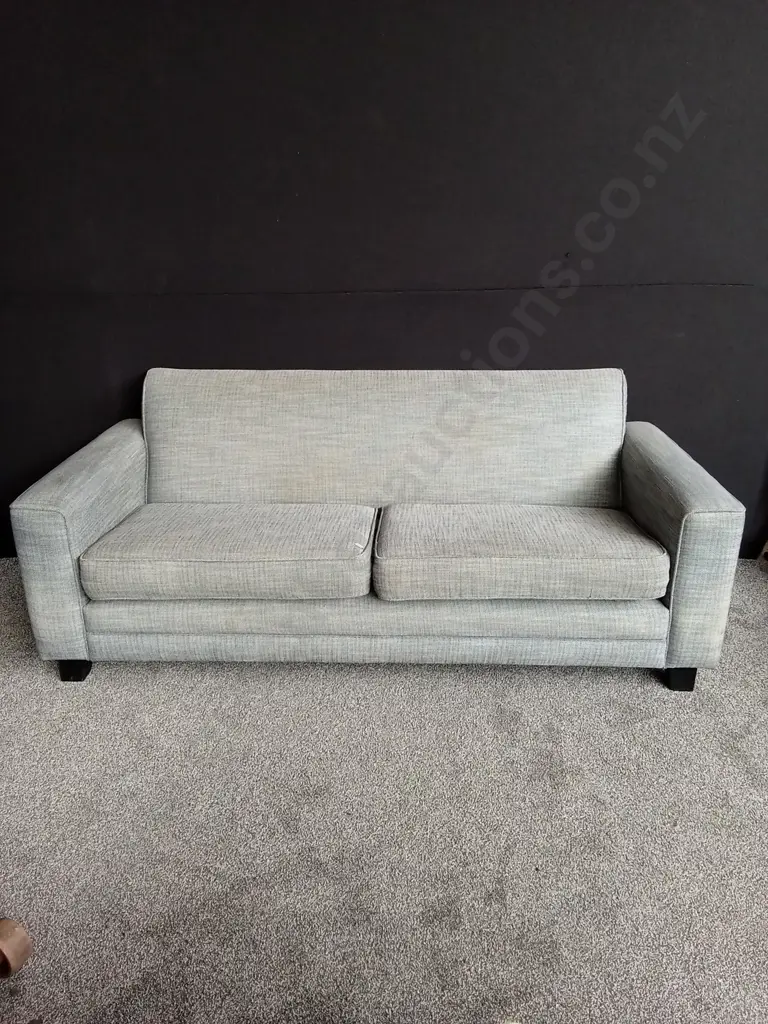 TWO SEATER GREY COUCH Image 1++