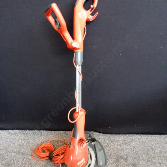 FLYMO CONTOUR 560 E CORDED STRIMMER / LAWN EDGER WITH SWIVEL HEAD TESTED WORKING