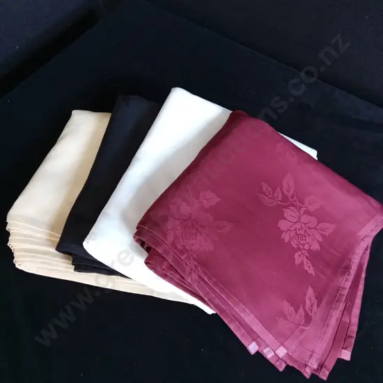 4 BRAND NEW TABLECLOTHS