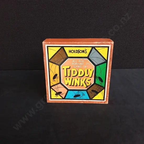 VINTAGE TIDDLY WINKS GAME
