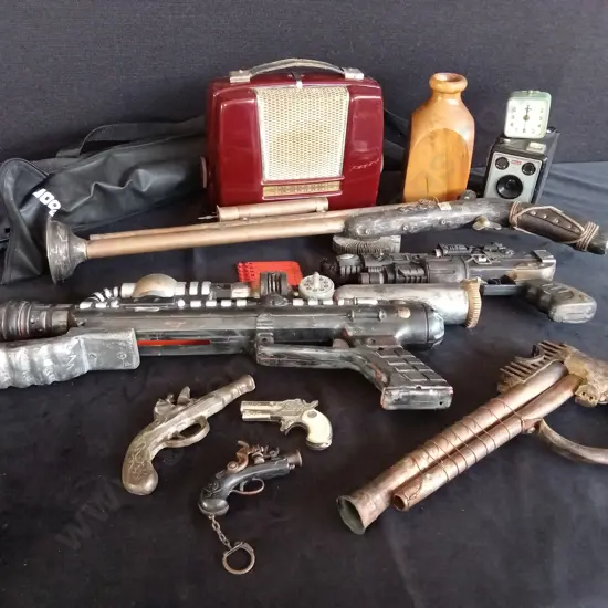 REPLICA GUNS AND OTHER ASSORTED ITEMS