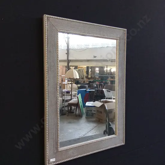 SILVER FRAME MIRROR