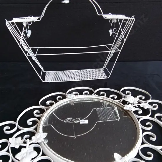 MIRROR AND DECOR SHELF