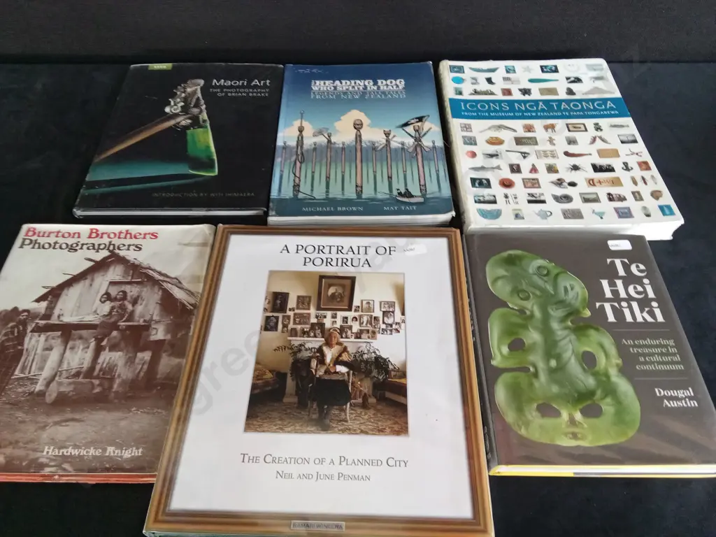 6 MAORI ART BOOKS Image 1++