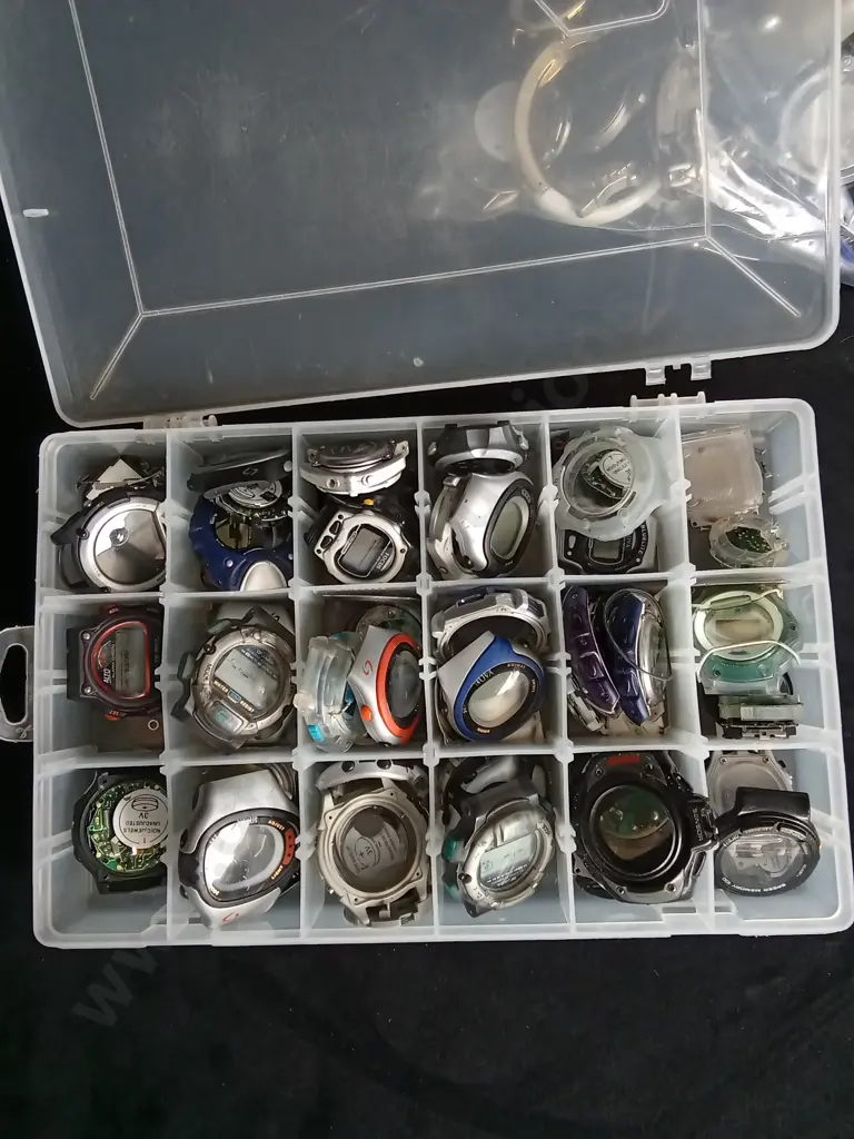 BULK MIX OF WATCHES AND WATCH PARTS/FACES Image 1++
