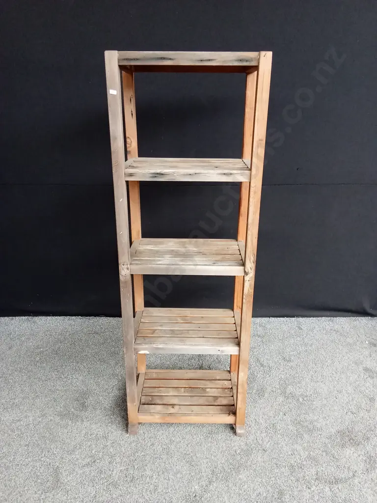 WOODEN SHELF H76.5CM L60CM D39CM Image 1++