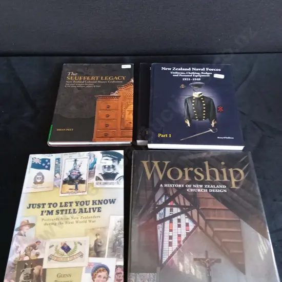 5 NEW ZEALAND BOOKS
