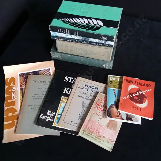 ASSORTMENT OF VINTAGE NEW ZEALAND BOOKS