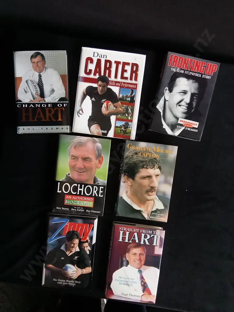 7 RUGBY AUTOBIOGRAPHIES AND BIOGRAPHIES Image 1++