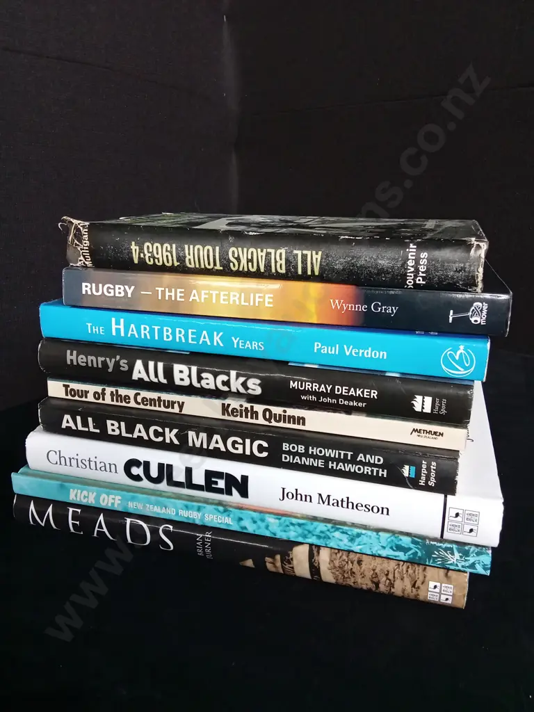 9 ALL BLACKS BOOKS Image 1++