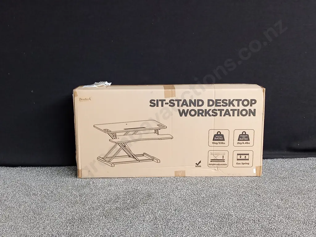SIT-STAND DESKTOP WORKSTATION Image 1++