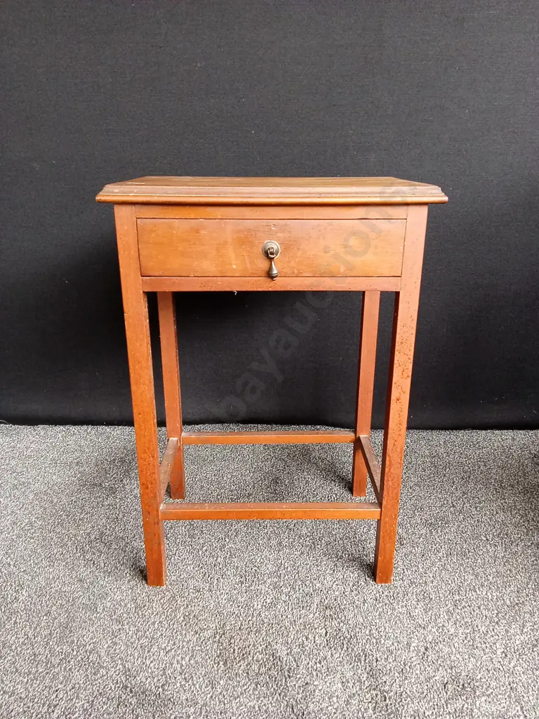 SIDE TABLE WITH DRAWER L480CM D320CM H710CM Image 1++