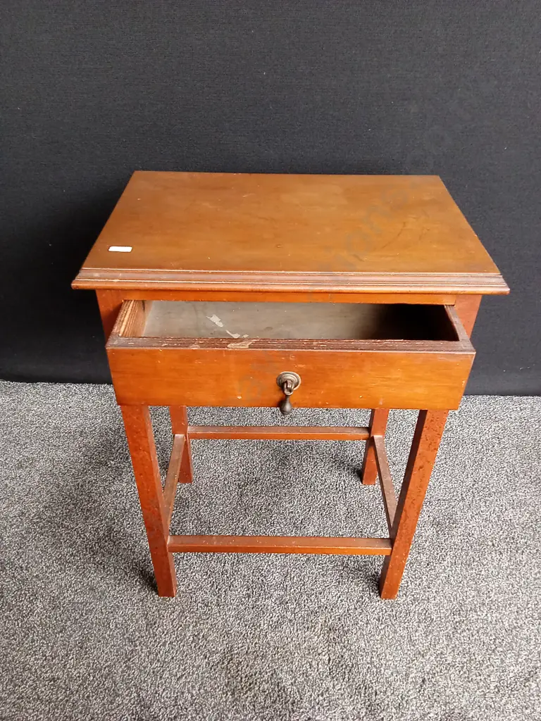 SIDE TABLE WITH DRAWER L480CM D320CM H710CM Image 1++