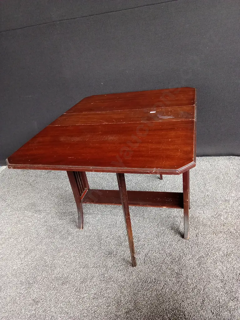 ANTIQUE FOLDABLE WOODEN DESK Image 1++
