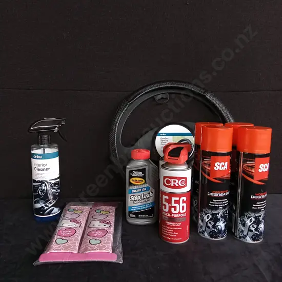 CAR CLEANERS AND ACCESSORIES