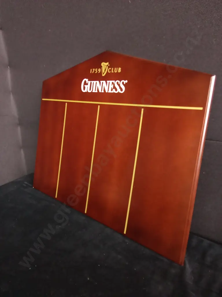 GUINESS WOODEN BOARD 74CM X 51CM Image 1++