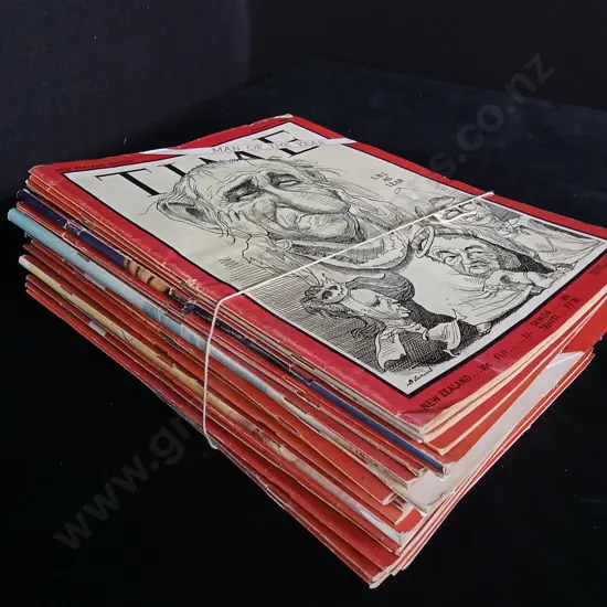 26 ISSUES OF TIME MAGAZINE 1968