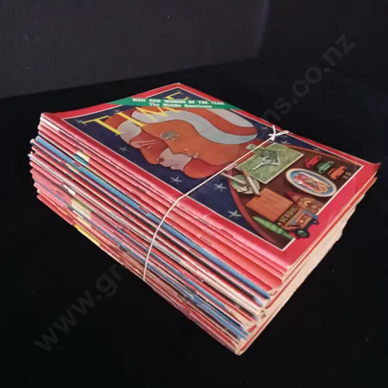 26 ISSUES OF TIME MAGAZINE 1970