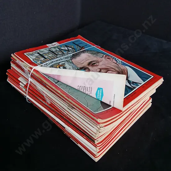 26 ISSUES OF TIME MAGAZINE 1963