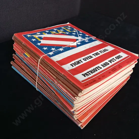 24 ISSUES OF TIME MAGAZINE 1970