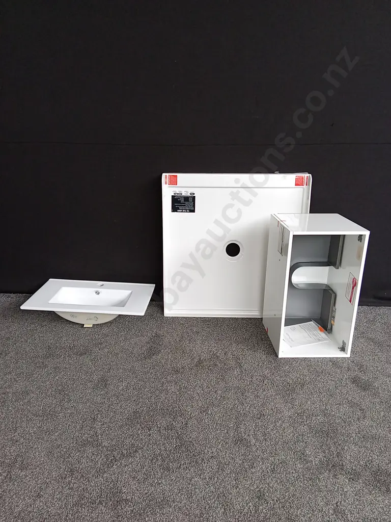 BASIN SHOWER TRAY AND VANITY Image 1++