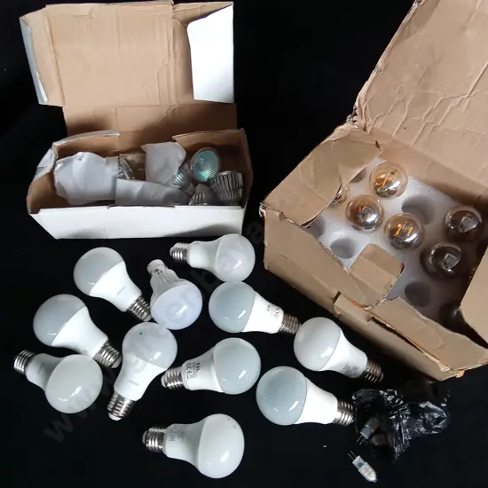 ASSORTED MIX OF LIGHT BULBS