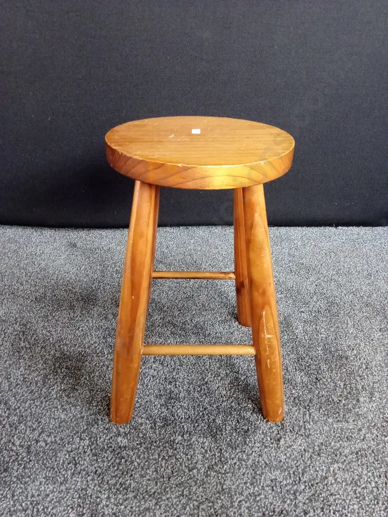 WOODEN STOOL Image 1++