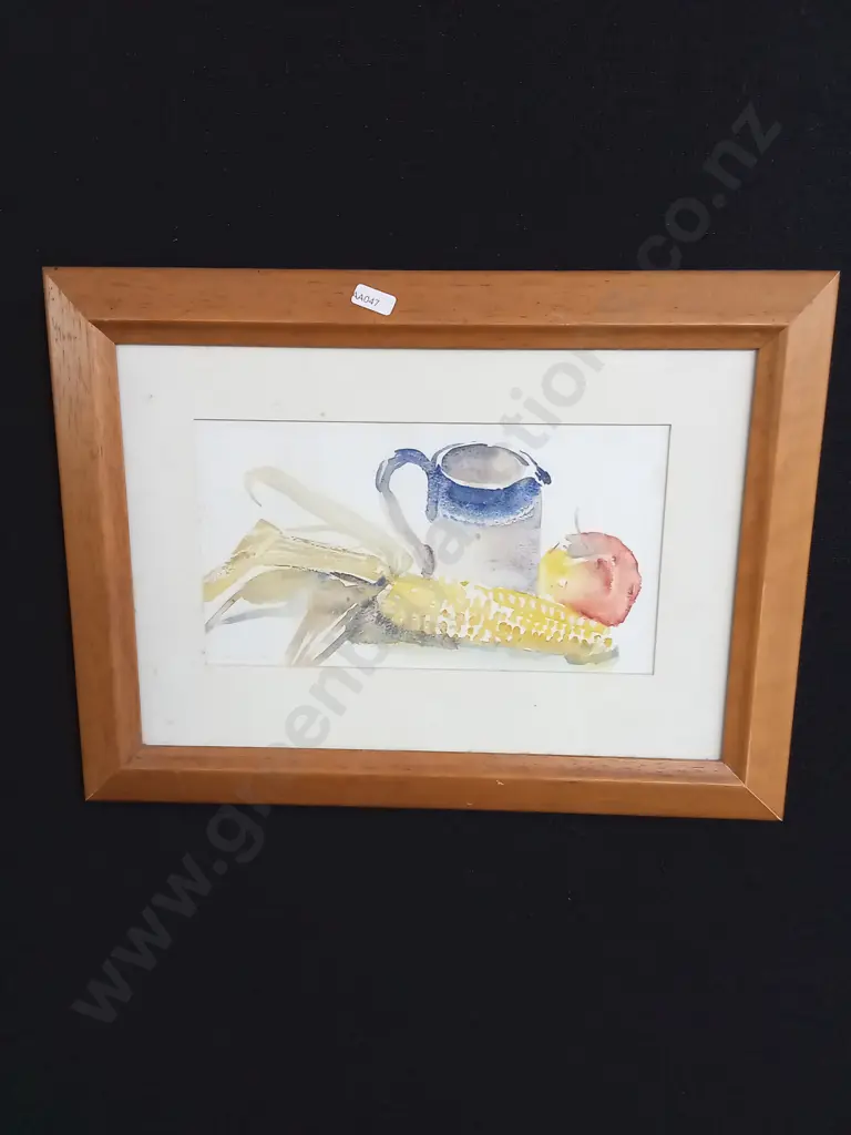 FRAMED WATERCOLOUR PAINTING BY MARLENE MILVERTON Image 1++