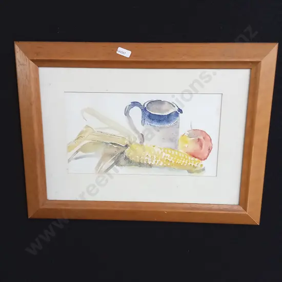 FRAMED WATERCOLOUR PAINTING BY MARLENE MILVERTON