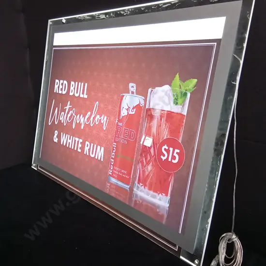 ACRYLIC LED FRAME (WORKING) 70CM X 96CM