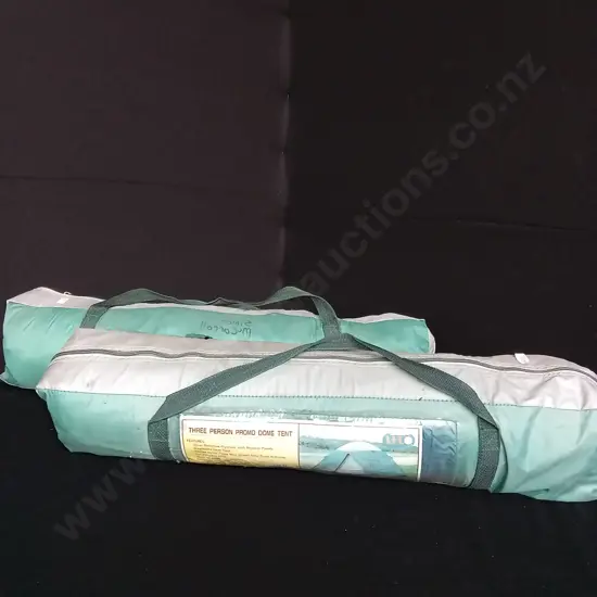 TWO 3 PERSON TENTS (UNTESTED)