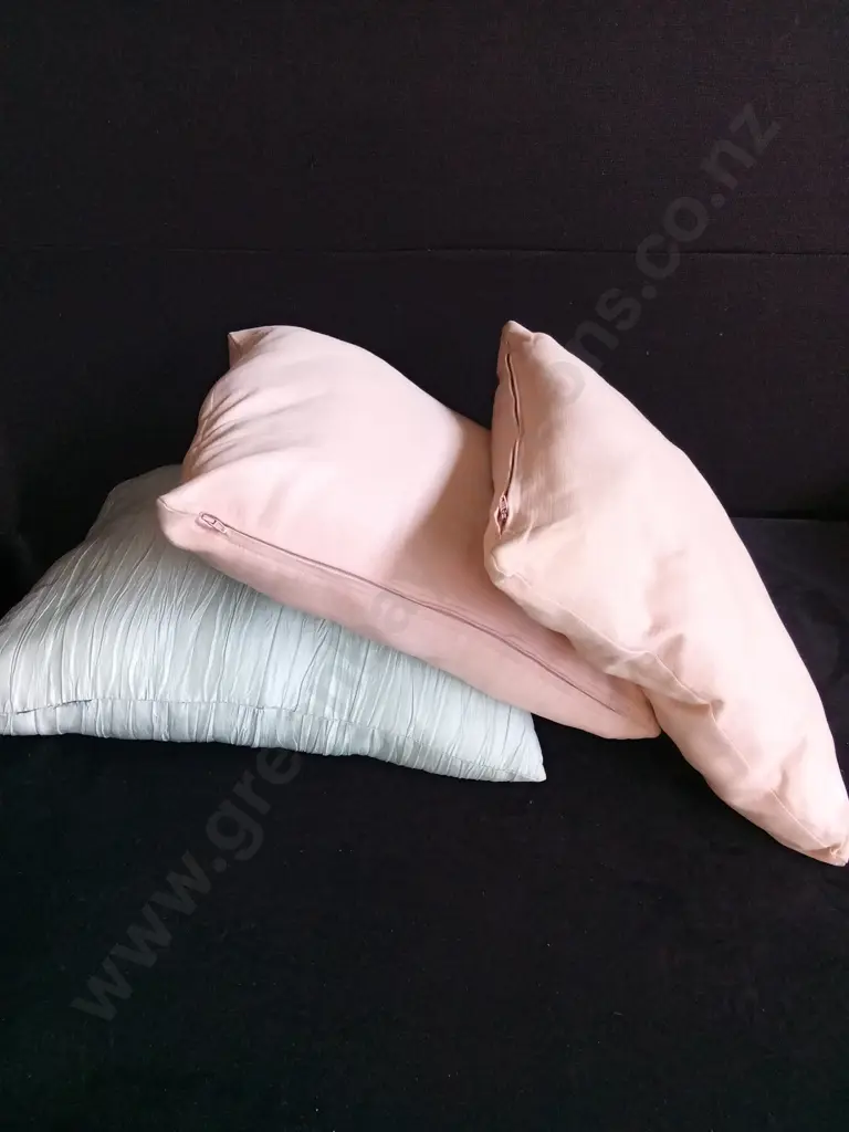 MIX OF THREE THROW PILLOWS Image 1++