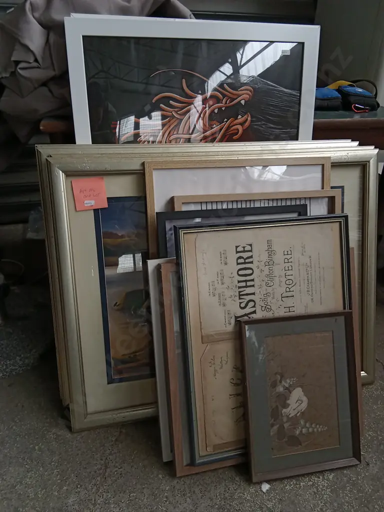 FRAMED ART PRINTS LOT Image 1++