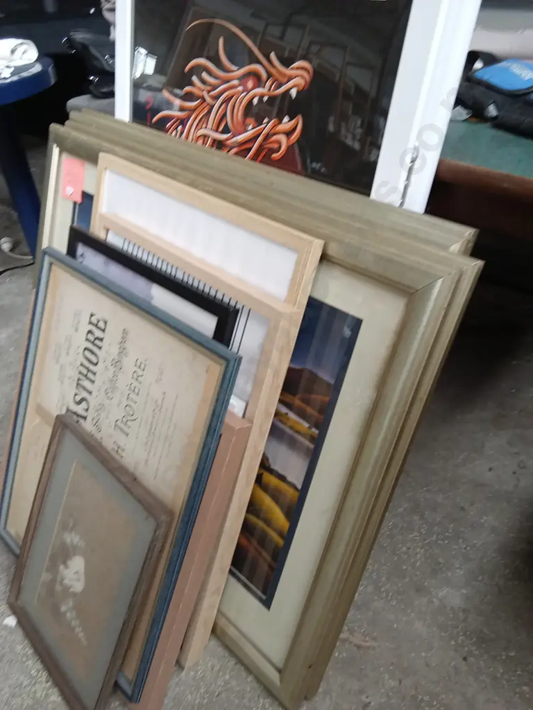 FRAMED ART PRINTS LOT Image 1++