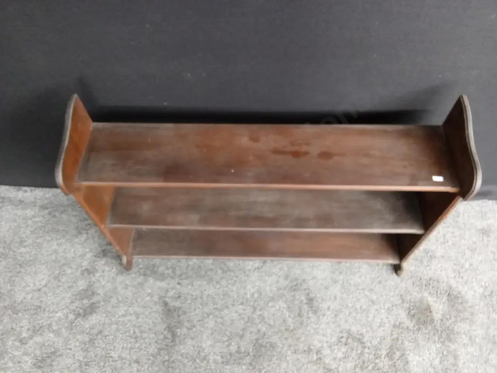 VINTAGE WOODEN BOOKCASE L1.7M H70CM D21.5CM Image 1++