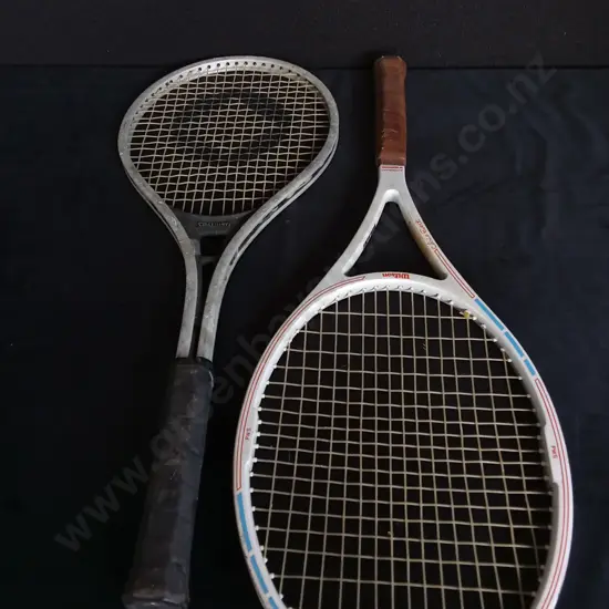 WILSON AND SPELDING TENNIS RACKETS