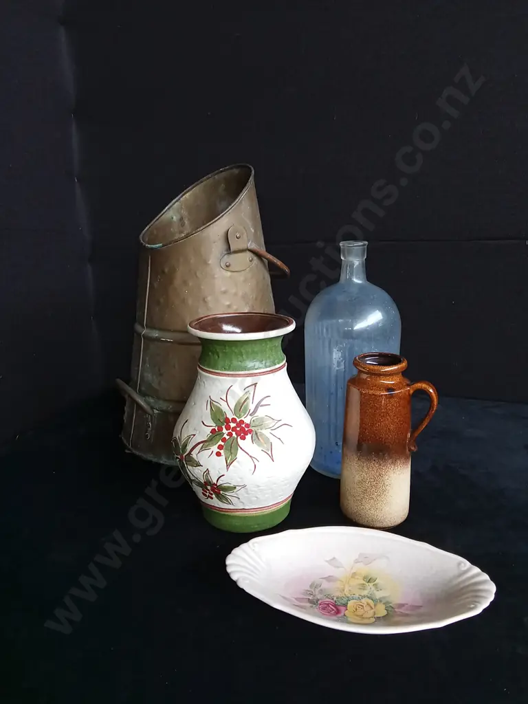 MIX OF VASES AND PLATE Image 1++