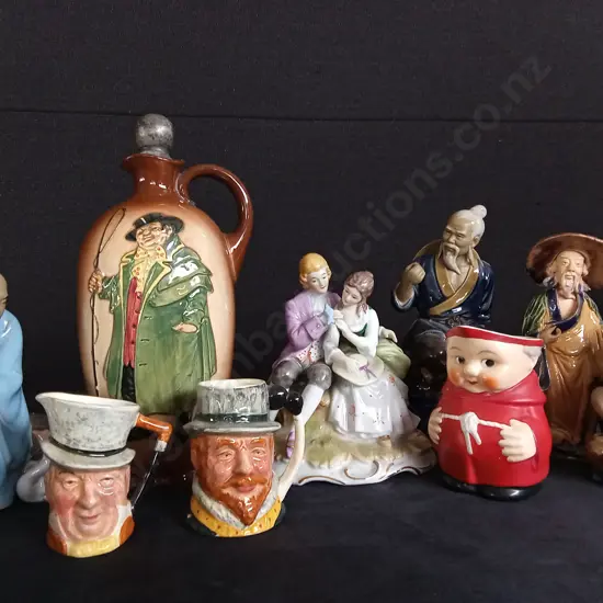 FIGURINES AND MUGS