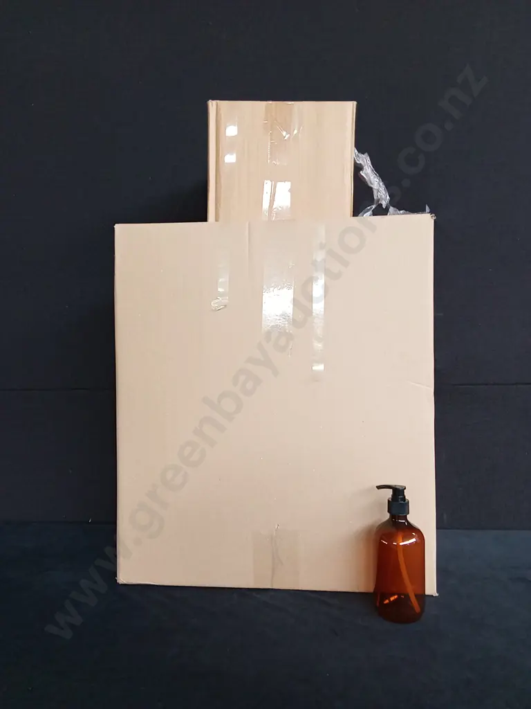 X120 AMBER 500ML PLASTIC BOTTLES Image 1++