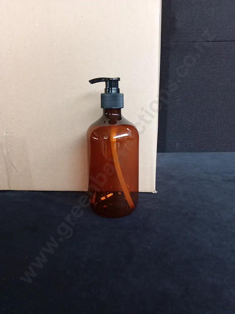 X120 AMBER 500ML PLASTIC BOTTLES Image 1++