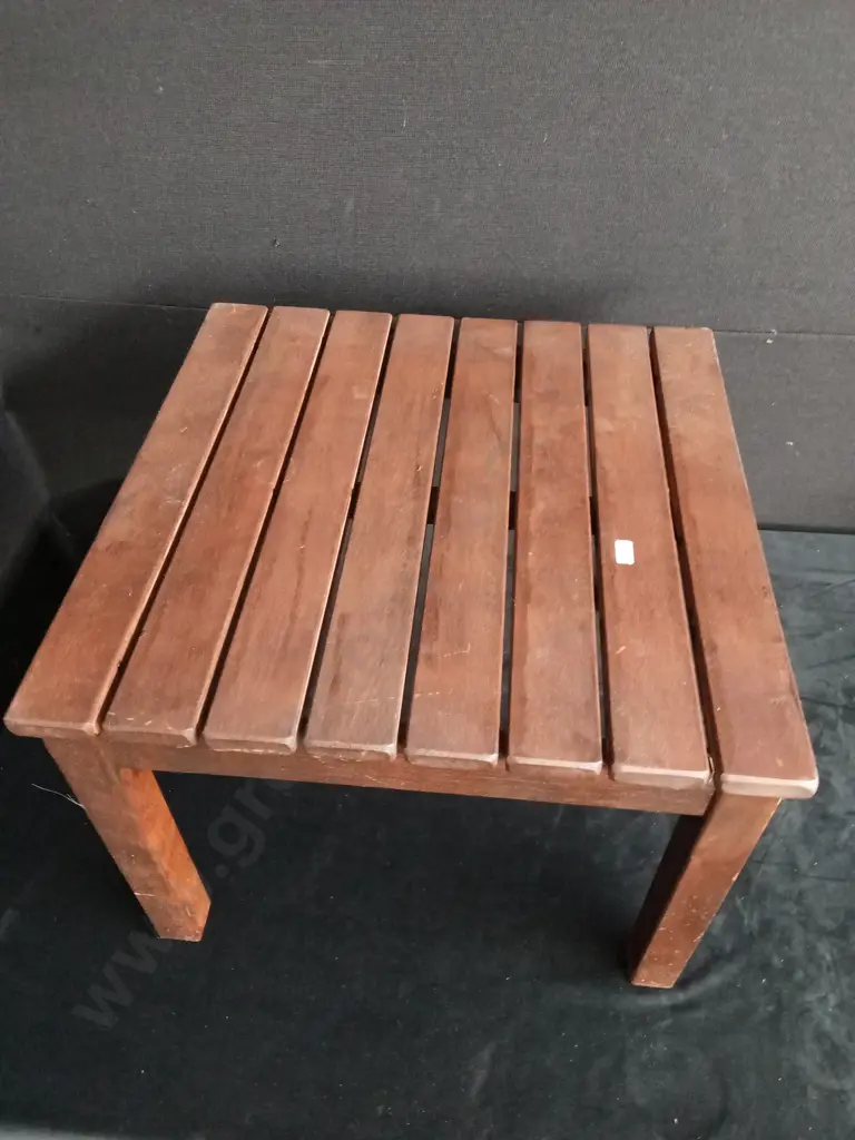 WOODEN TABLE 52CM X 40CM H Image 1++