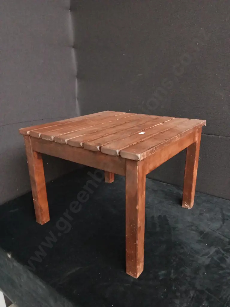 WOODEN TABLE 52CM X 40CM H Image 1++