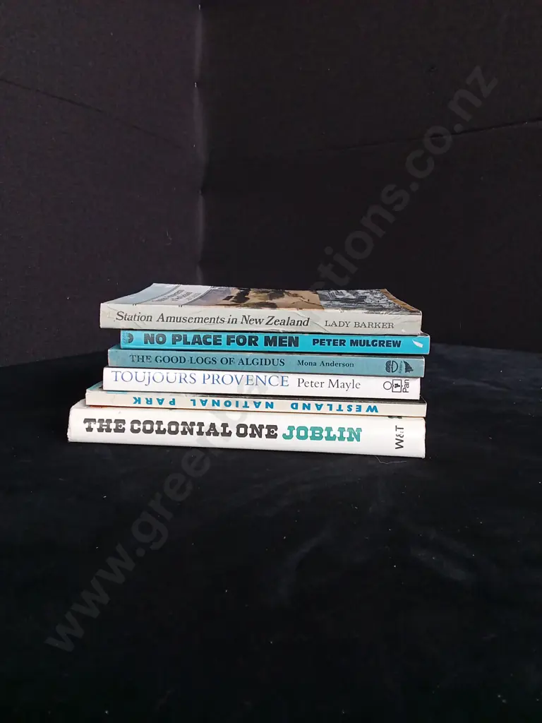 6 ASSORTED BOOKS Image 1++