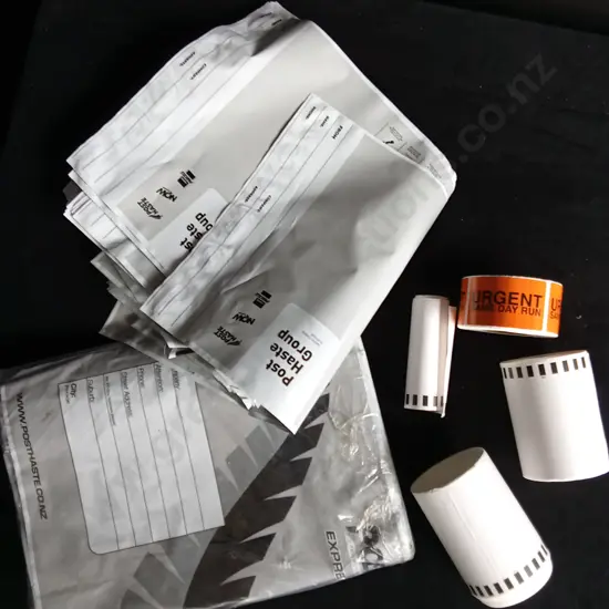POSTAGE BAGS AND TAPES