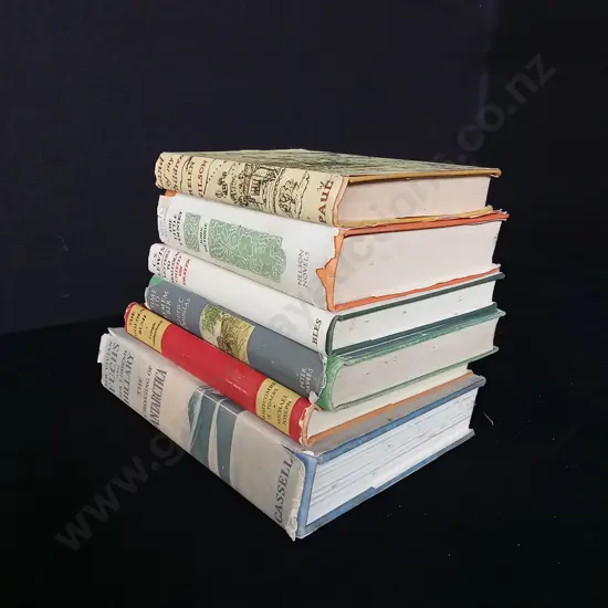 6 ASSORTED VINTAGE BOOKS