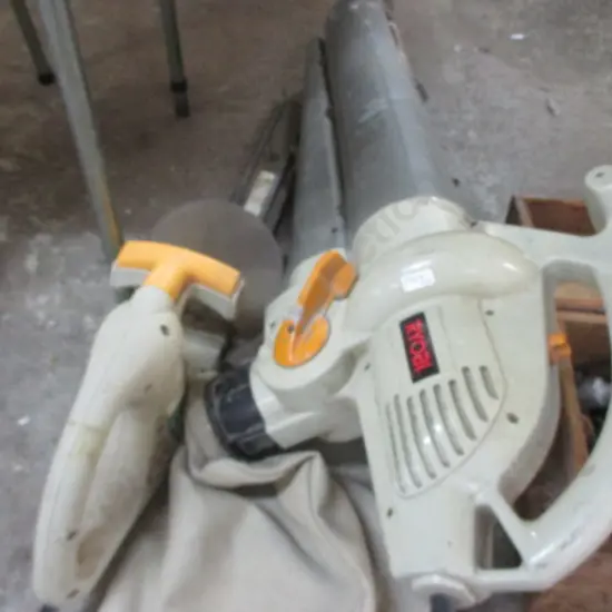 Garden vac and Trimmer