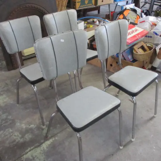 4 Retro Chairs for Restoration
